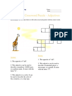 Beginning Crossword Puzzle, Adjectives.pdf