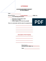 Acknowledgment Receipt of Documents.doc