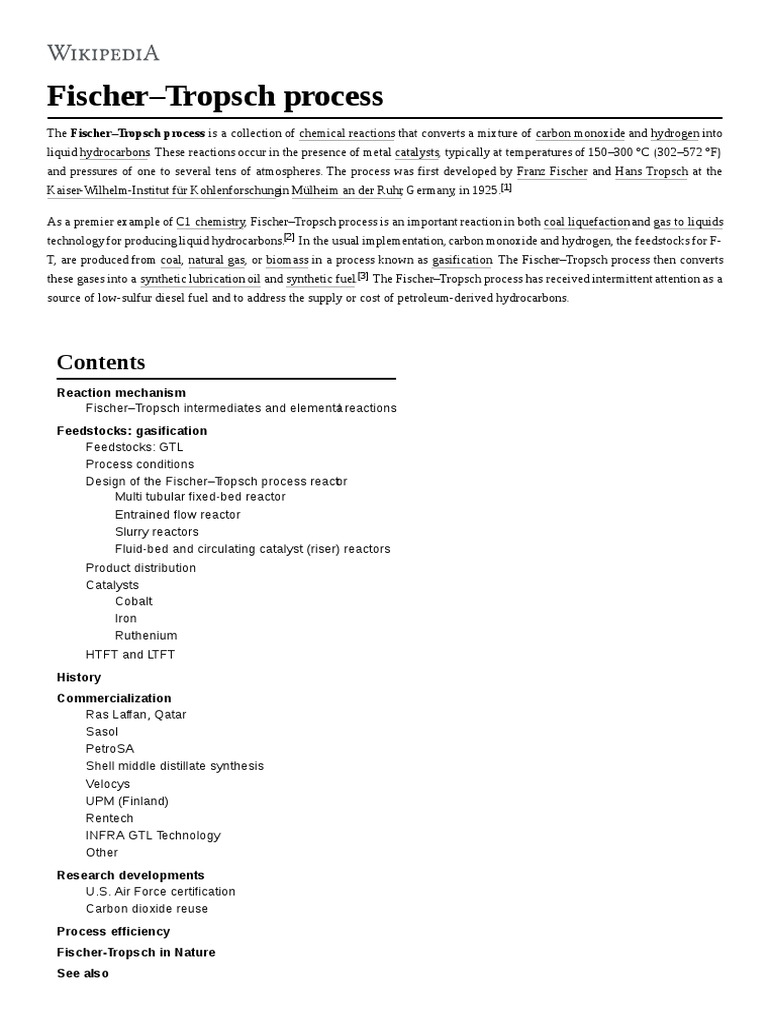 Fischer Tropsch Process Pdf _ Ft合成 触媒 – LCPJ