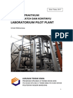 Jobsheet CoolingTower Pilot Plant - 2017 - Versilembang