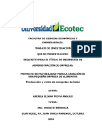 Producción y Venta de Compotas PDF