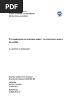 Download Essay - Standardization  Adaptation Marketing Strategies by Adrian Wong SN39790208 doc pdf
