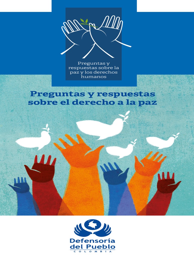 El derecho a la paz | Derechos humanos | Justicia transicional