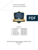 Makalah Analisis Farmasi Kelompok 1