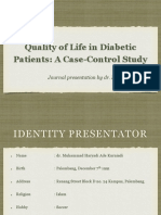 Journal Reading QoL in Diabetic Patients