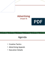 Advertising: (Chapter 9)