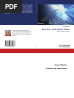 "Functions and Infinite Series" /book Lambert Academic Publishing