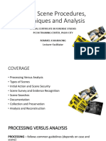 Forensic Studies Module 3 - Crime Scene Procedures and Analysis
