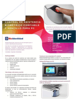 Bioidentidad BioTiempo BioMini Folleto PDF