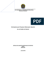 Orientacaodepositopedidopatente PDF