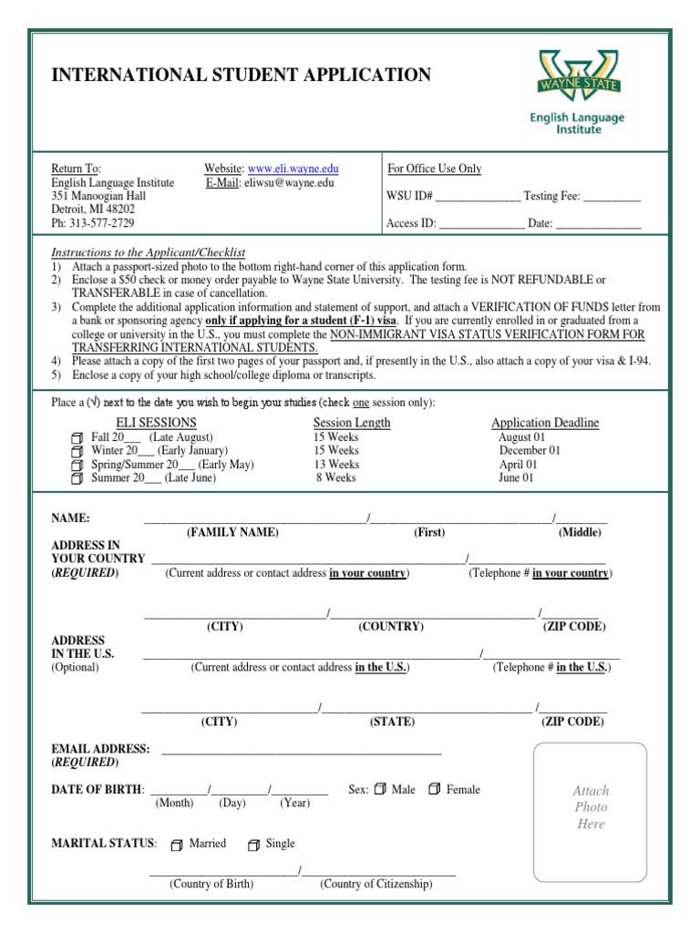 International Student Application Guide | PDF | Business