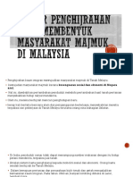 Faktor Penghijrahan Yang Membentuk Masyarakat Majmuk Di Malaysia