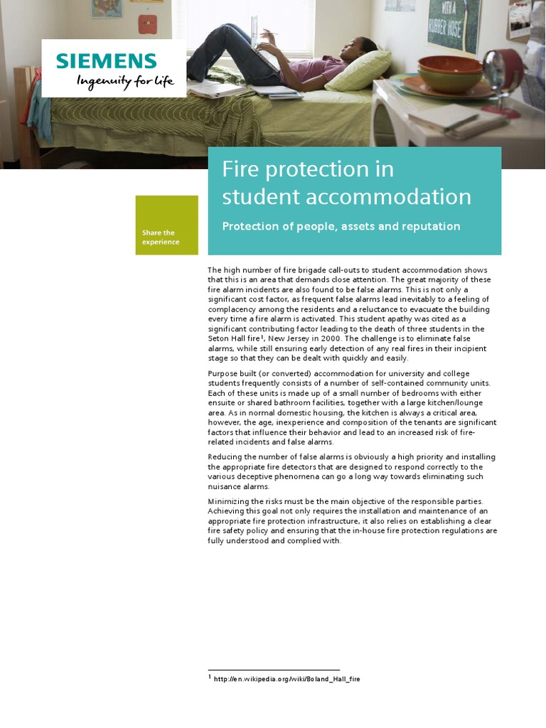 Student Kitchen Fire Safety Guidelines | PDF | Smoke | Fire Safety