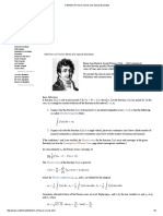 Definition of Fourier Series and Typical Examples