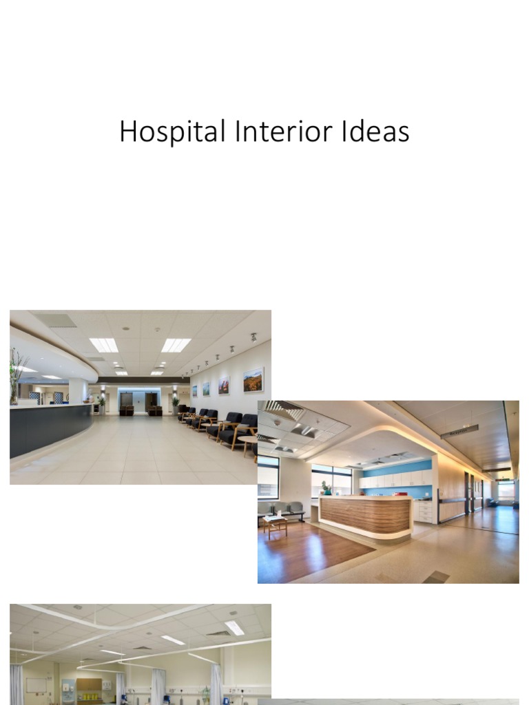 Creative Hospital Interior Design Ideas | PDF