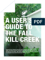 A User's Guide To The Fall Kill Creek