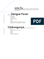 Dengue Fever: Swine Flu