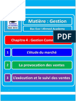 Chapitre 4: Gestion Commerciale