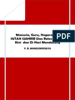 Y B Mangunwijaya Manusia Guru Negarawan Sutan Sjahrir Dan Relevansinya Kini Dan Di Hari Mendatang PDF