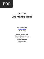 Spss v12 Data Analysis