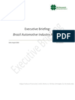 Brazil Automotive Industry Analysis: Executive Briefing