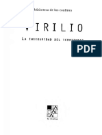 Virilio Paul - La Inseguridad Del Territorio