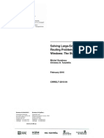 Solving Large-Scale Vehicle Routing Problems With Time Windows: The State-of-the-Art