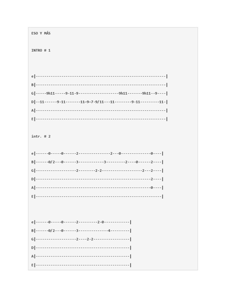 Acordes de ESO Y MÁS Joan Sebastian Ocio