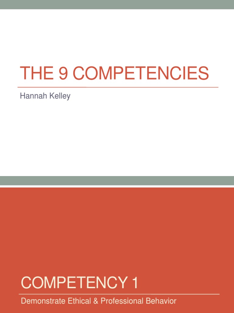 Essential Competencies for Social Work Practice | PDF | Empathy | Behavior