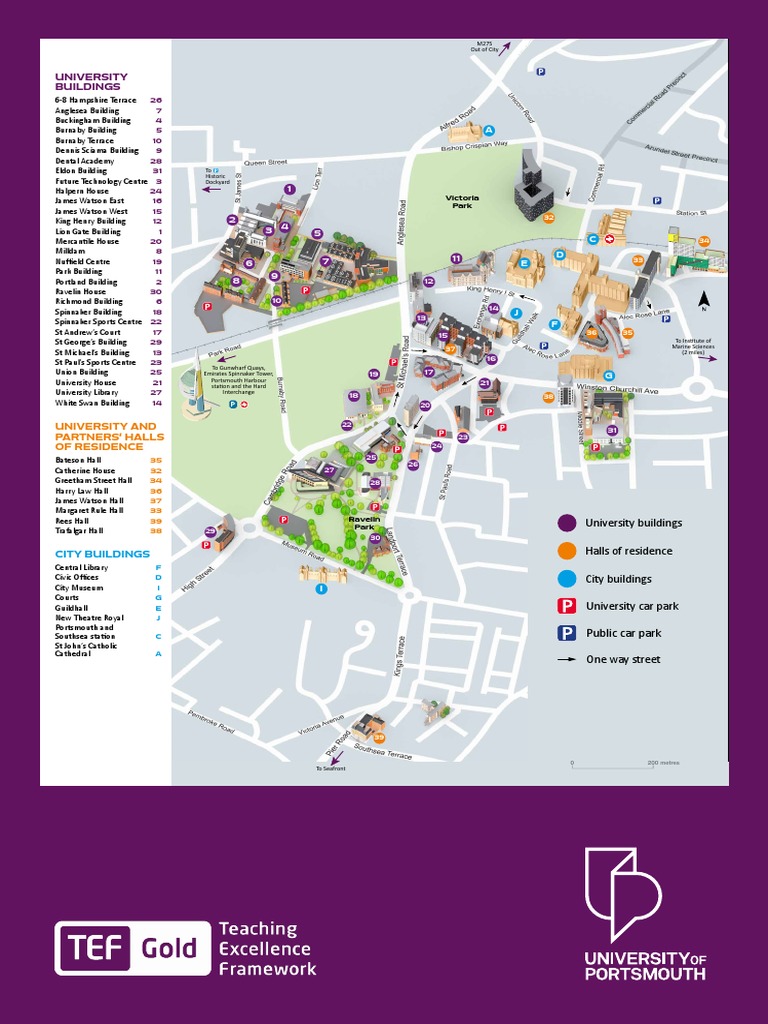 University of Portsmouth Campus Map | PDF