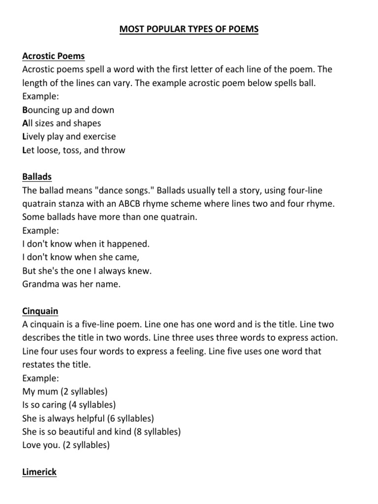 Poems