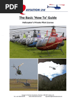 The Basic How To' Guide: Helicopter's Private Pilot License