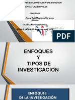 Enfoques y Tipos de Investigacion