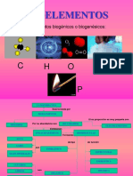 Bioelementos y Biomoléculas Inorgánicas - Clase