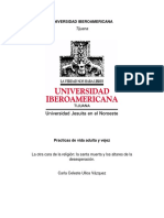 La Otra Cara de Lo Sagrado - Sobre La Adoracion A La Muerte.