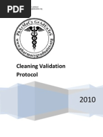 Cleaning Validation Protocol