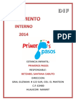 Reglamento Interno 2014 Betzy