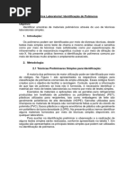 Identificação de Polímeros - Descrição