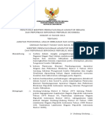 Permenpan No. 45 Tahun 2013 Tentang Jabatan Fungsional Analis Kebijakan.pdf