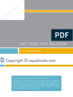 SEBK101800 SAP Tables Relation V1