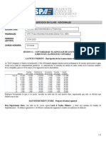 Contabilidad y finanzas - Ejercicios