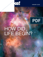 How Did Life Begin?: JANUARY 2015