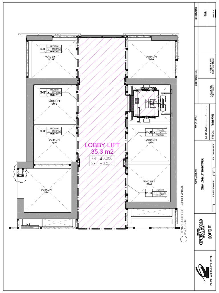 Lobby Lift 35,3 m2 Void Lift SO5 Void Lift SO4 PDF