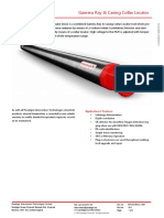 PIT Datasheet Gamma Ray Casing Collar Locator