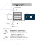 Prosedur Operasional Sand Filter