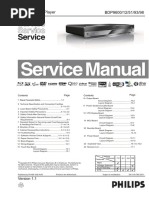 Philips BDP 9600 Service Manual