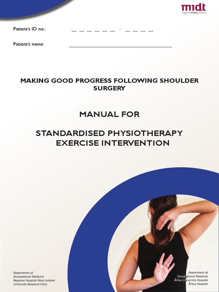 Shoulder Surgery Rehab Manual | PDF | Anatomical Terms Of Motion | Shoulder