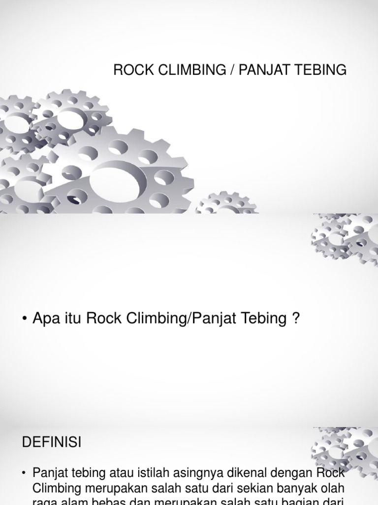 Rock Climbing PDF