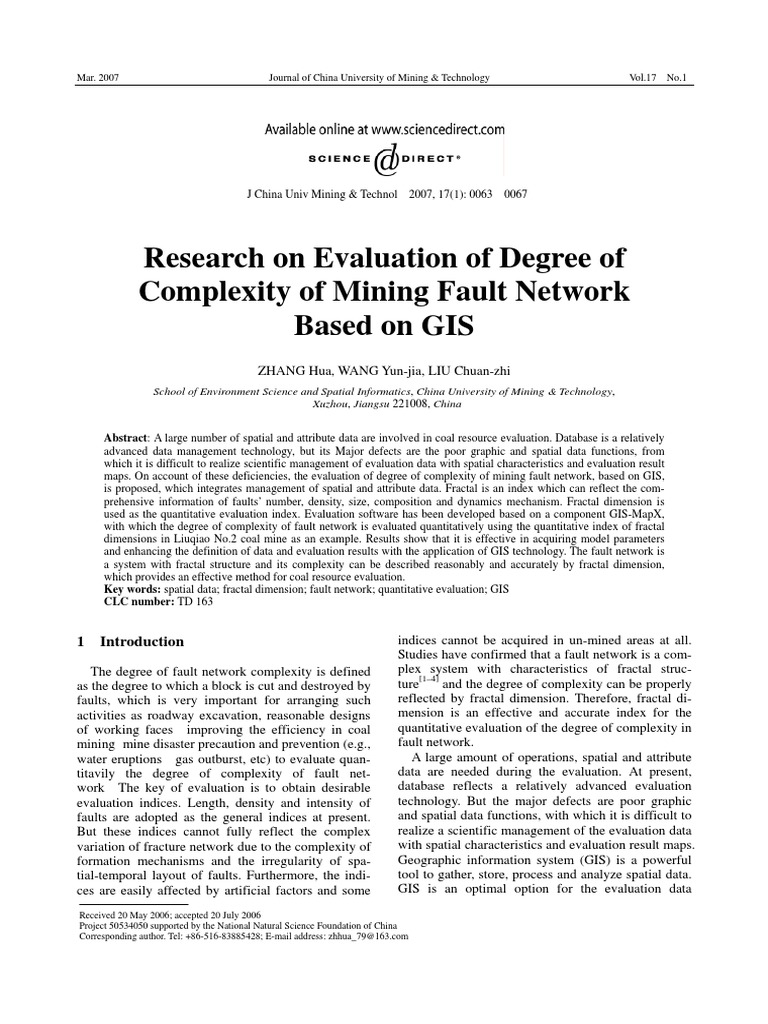 Research On Evaluation of Degree of | PDF | Spatial Analysis ...