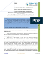 An Investigation On Mechanical Behaviour of Nylon 6-Polycarbonate Hybrid Composite